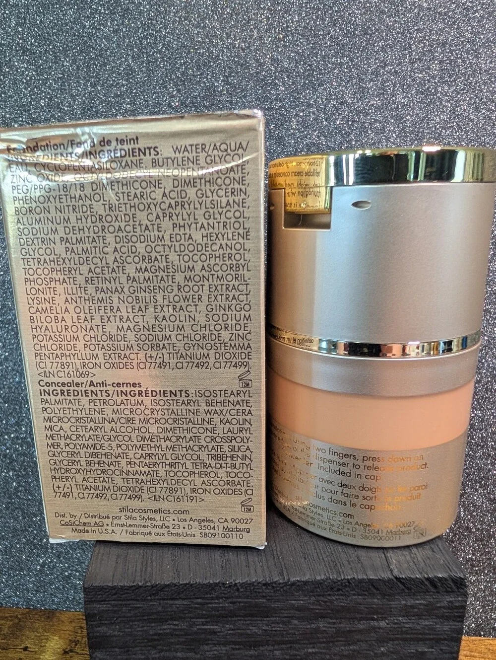 Stila Stay All Day Foundation and Concealer Set Golden 10 Tan